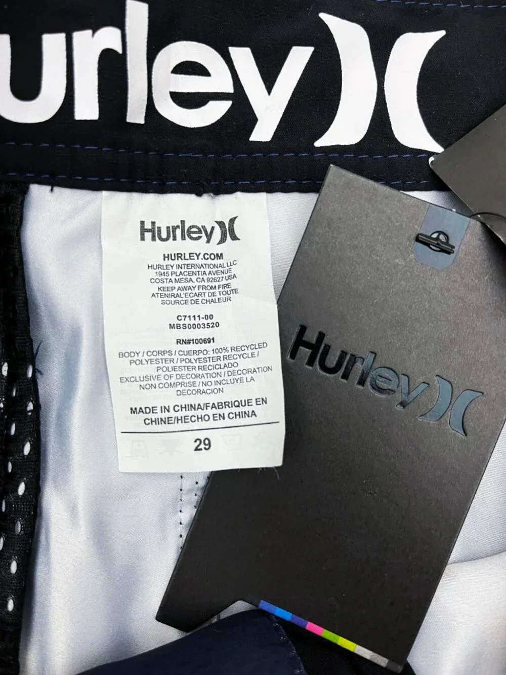 Hurley NWT NEW Flight Core 2 Ombre Boardshorts Swim Surf Board Shorts Mens 29